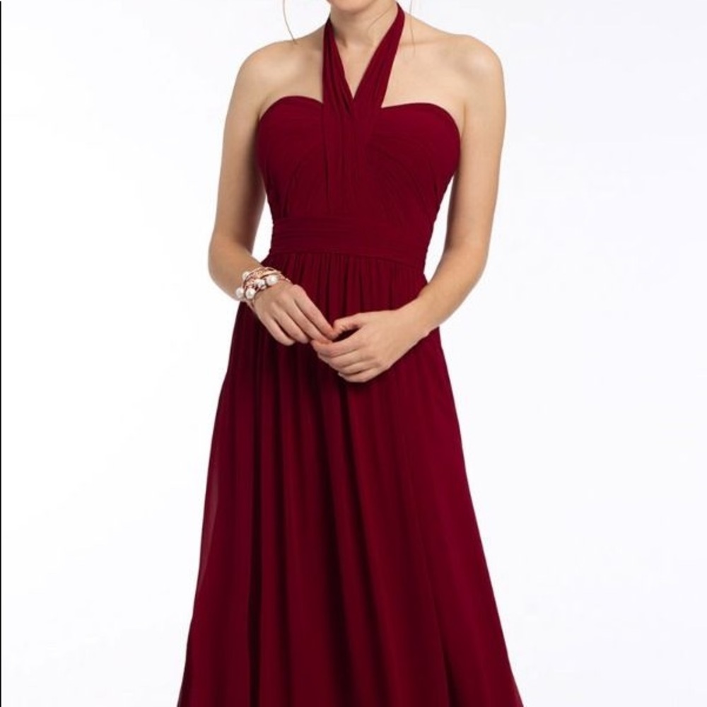 Tie Neck Halter Dress